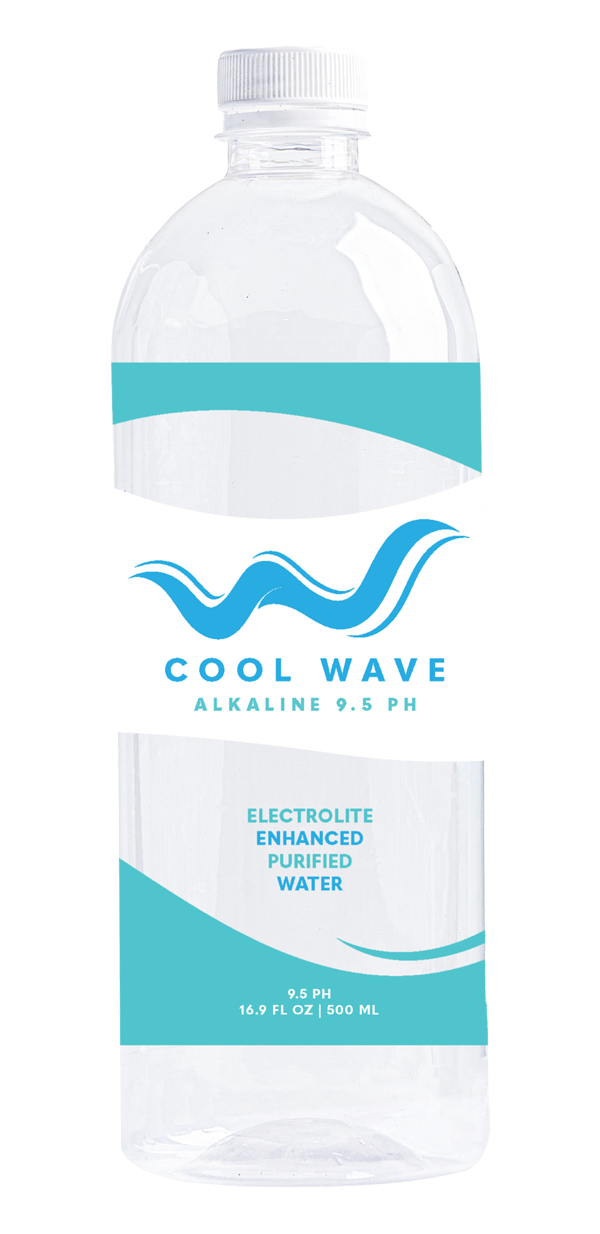 Cool Wave Alkaline 9.5pH – 16.9oz PET (12 Pack)